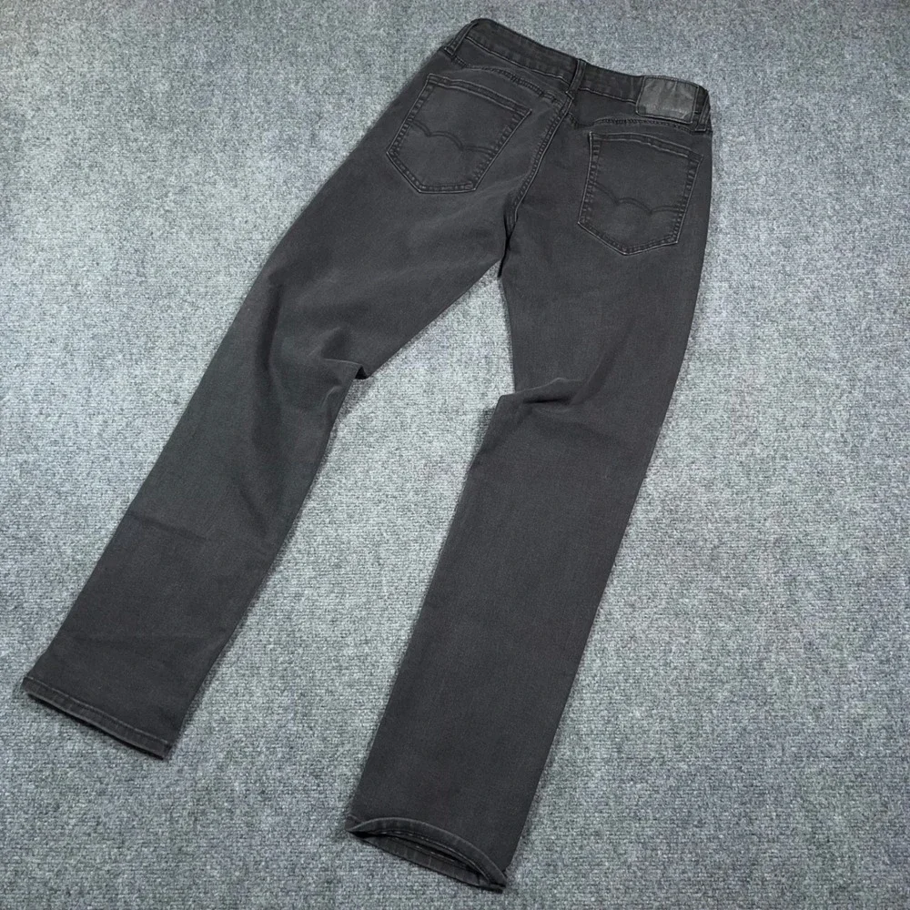 American Eagle‎ Slim Straight Jeans Mens 30x32 Next Level Flex Black Denim